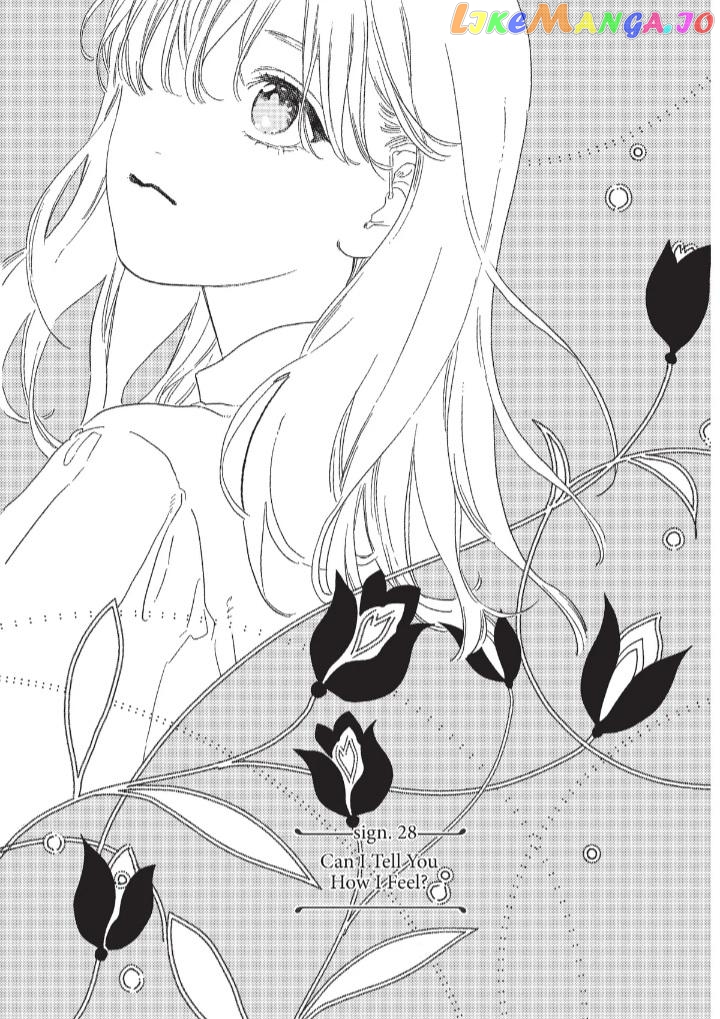A Sign of Affection, Chapter 28 image 01
